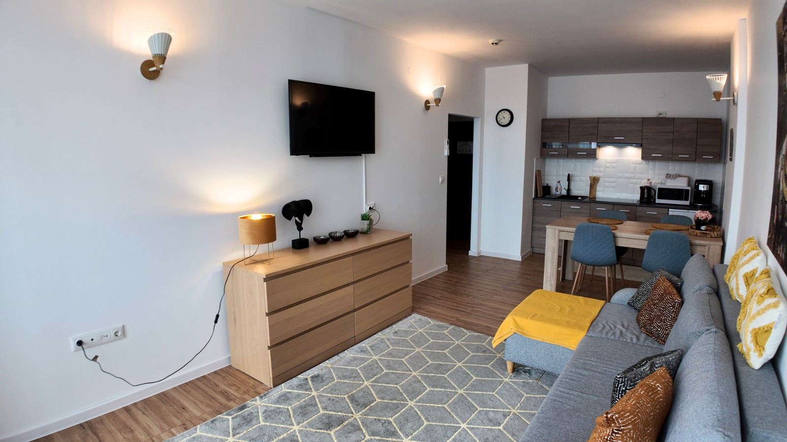 Wunderschöne 2-Zimmer-Wohnung in Sonnenstrand – vollständig möbliert in einer gepflegten Anlage