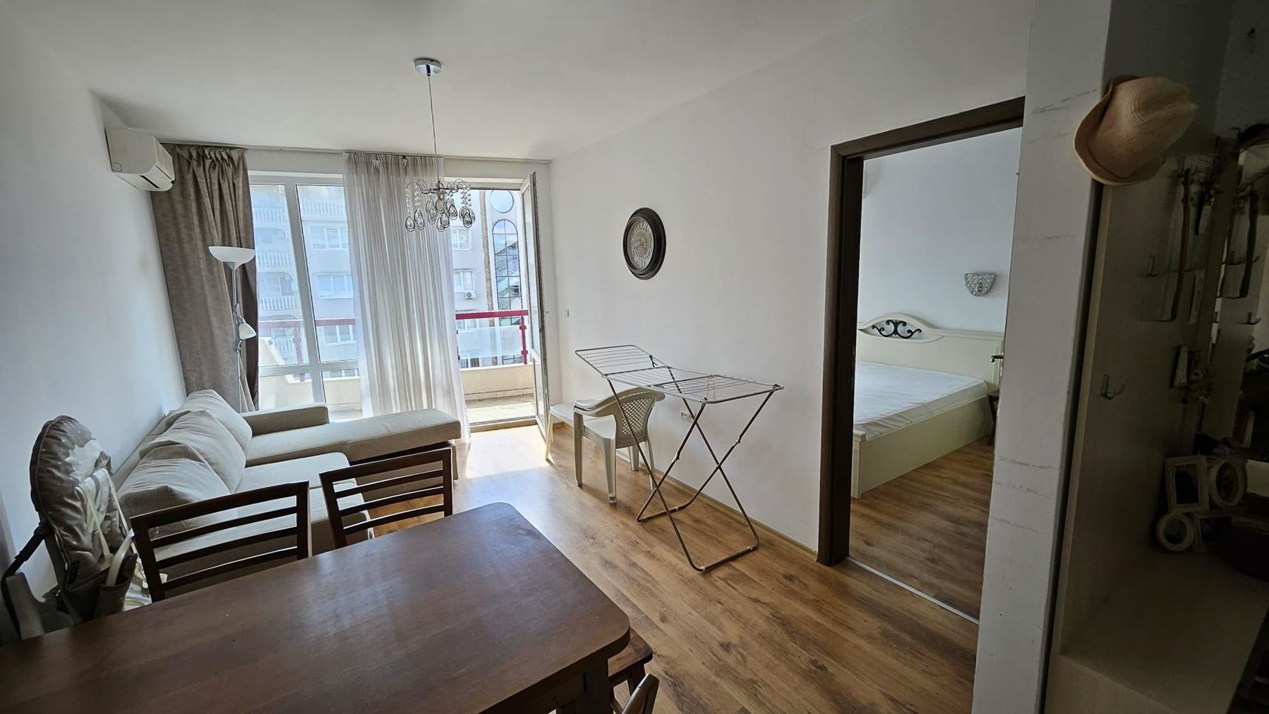 Zweizimmerwohnung in Nessebar mit Möblierung und hervorragenden Annehmlichkeiten in der Anlage