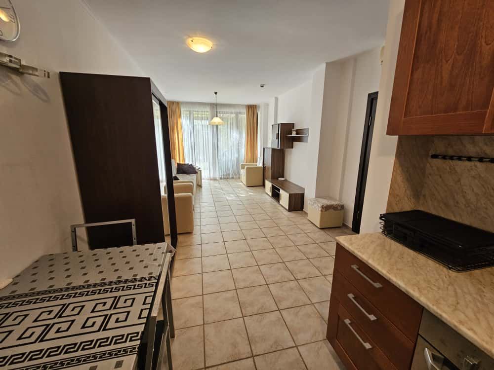 2-Zimmer-Wohnung mit Garten und Veranda in einem Öko-Komplex bei Sonnenstrand