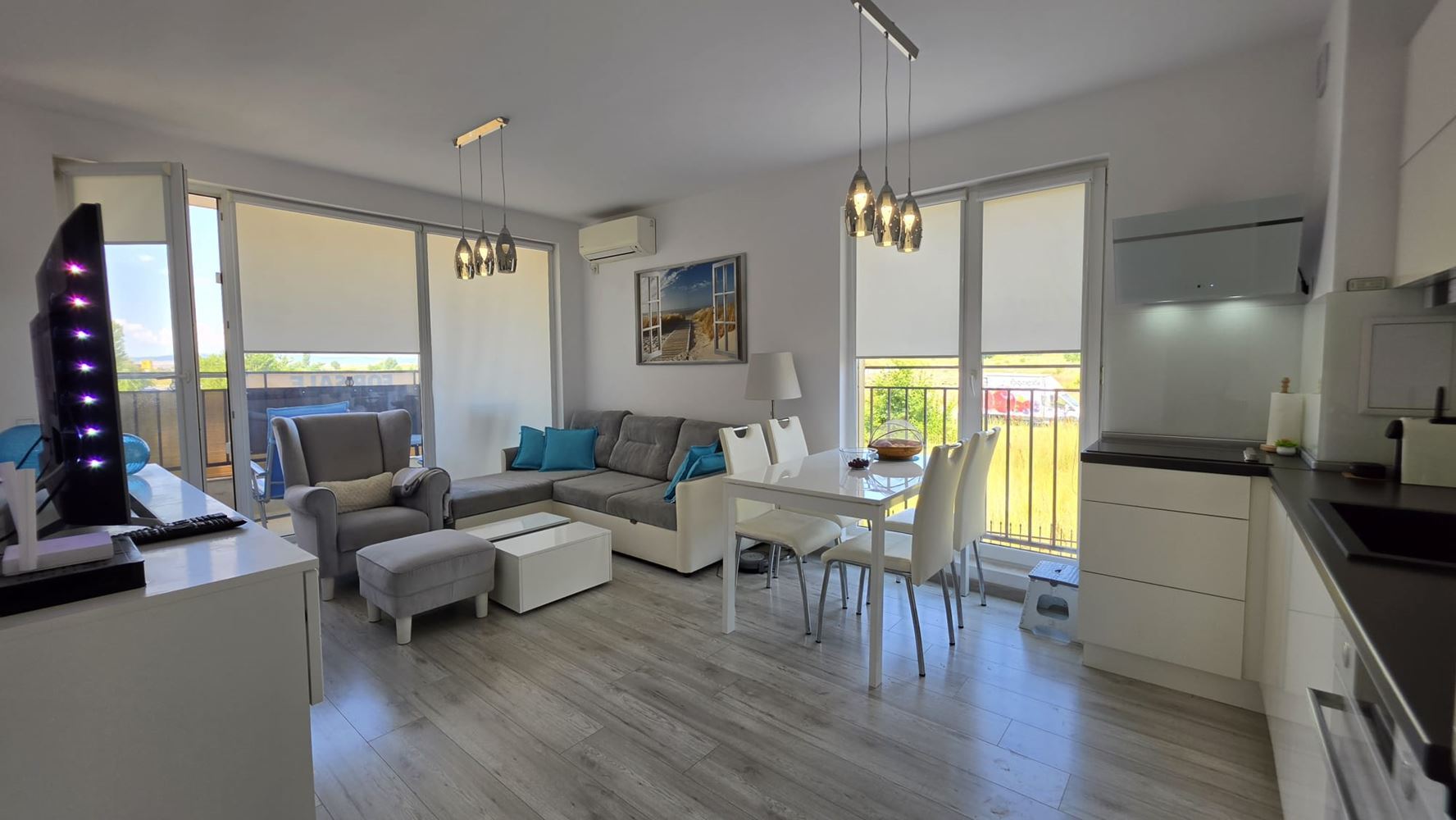 Helle 2-Zimmer-Wohnung in einer modernen Wohnanlage in Sunny Beach – Komfort, Ruhe und hervorragende Lage nur 500 Meter vom Strand entfernt