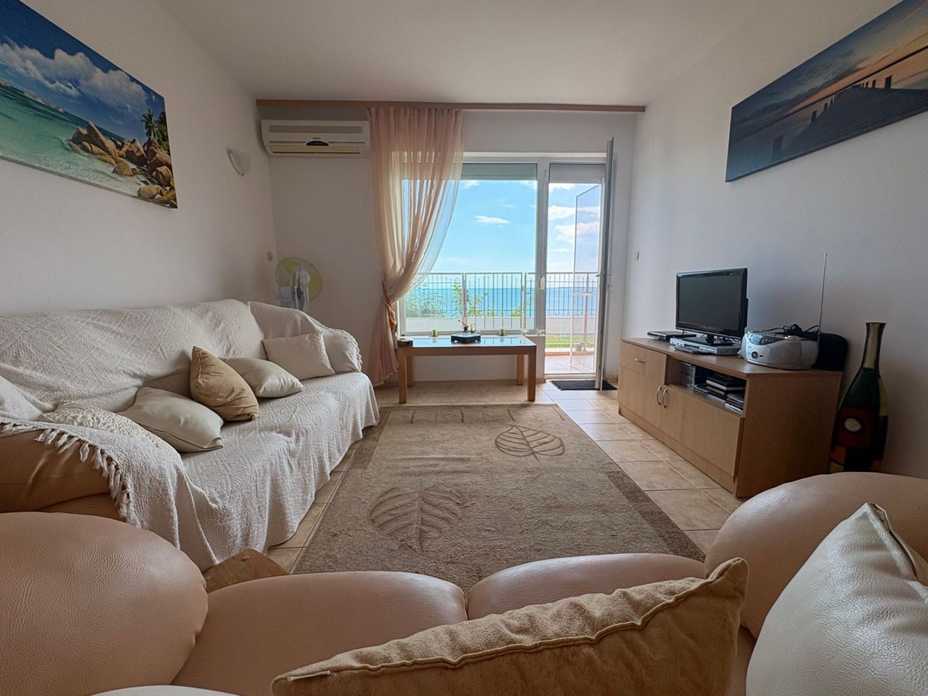 2-Zimmer-Wohnung mit direktem Meerblick in Sveti Vlas – Komfort, Ruhe und Resort-Lebensstil
