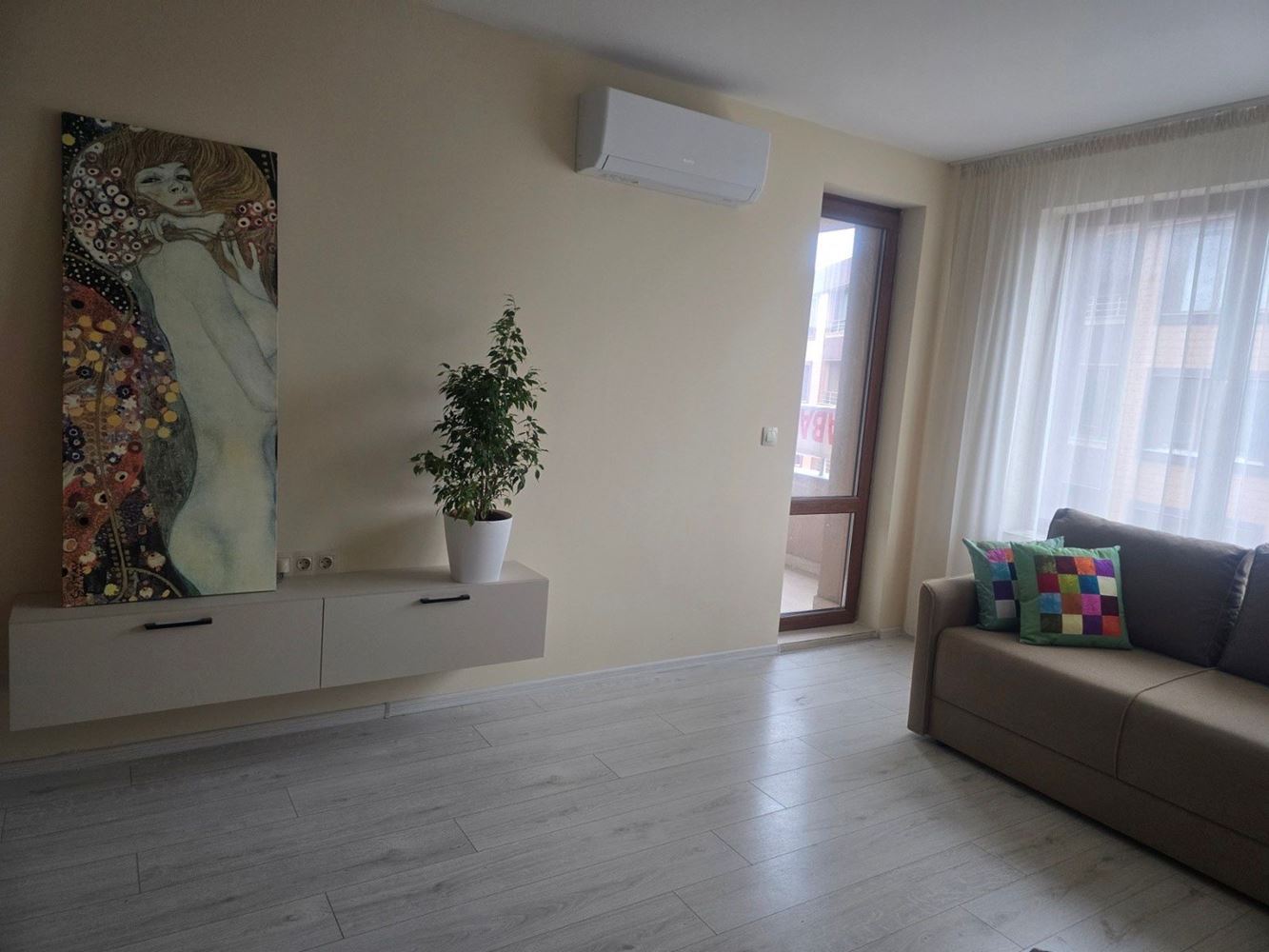 Neue Wohnung mit einem Schlafzimmer in Pomorie ohne Instandhaltungsgebühr – bezugsfertig
