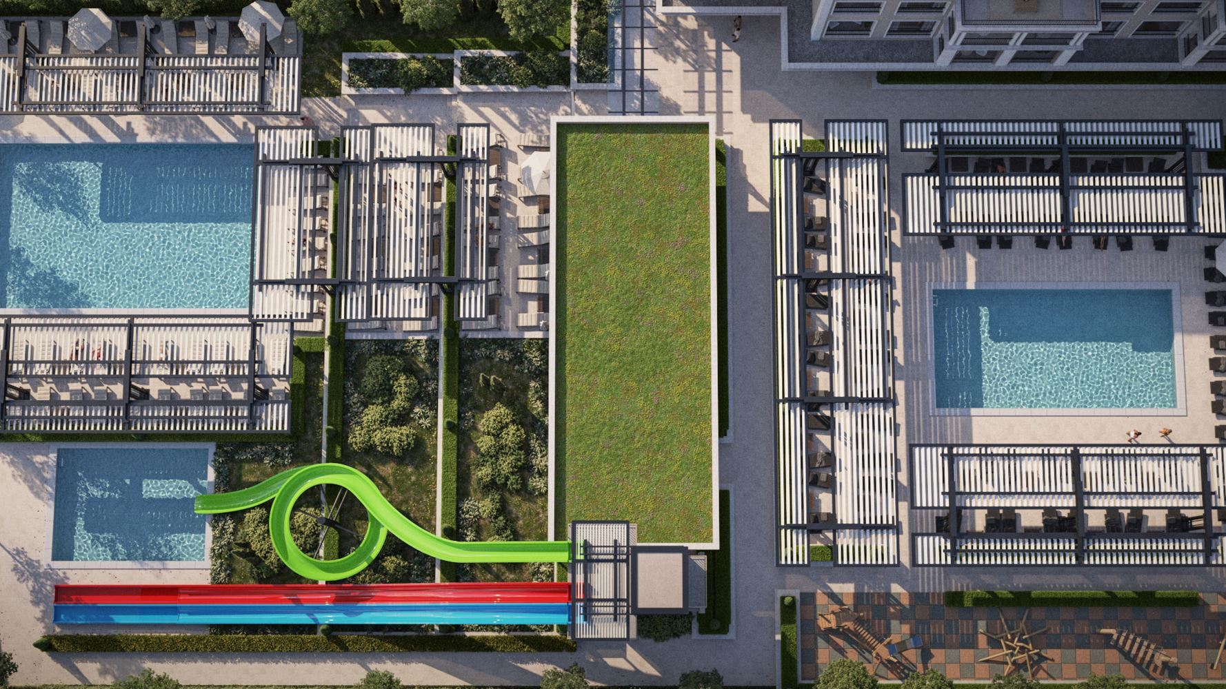 3-Zimmer-Wohnung mit Panoramameerblick in erster Meereslinie in Sveti Vlas – im obersten Stockwerk