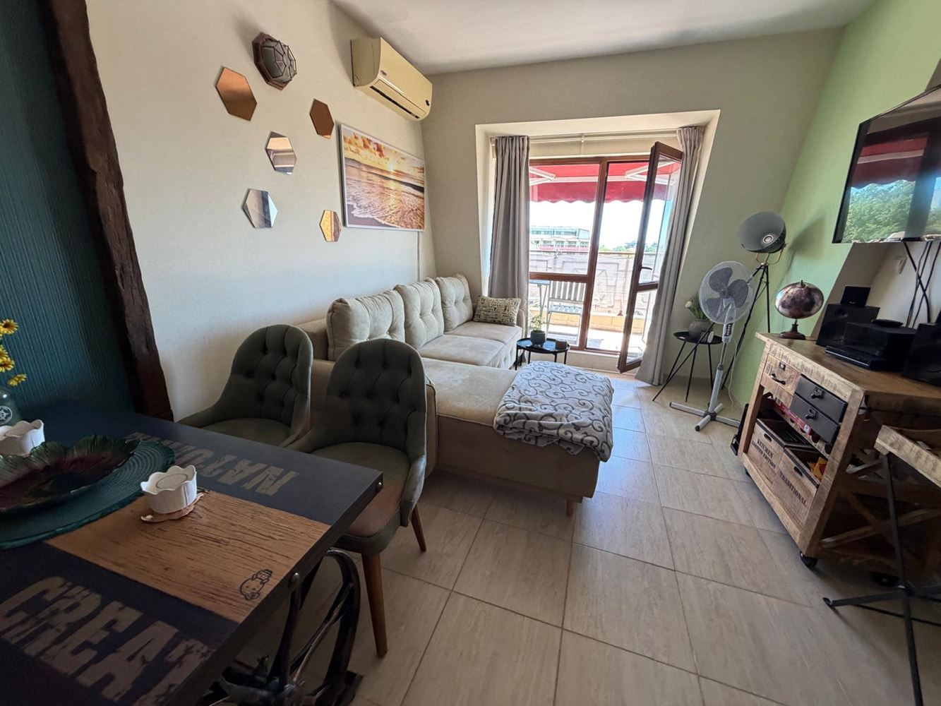 2-Zimmer-Wohnung mit Meerblick in einer geschlossenen Wohnanlage in Sonnenstrand – bezugsfertig