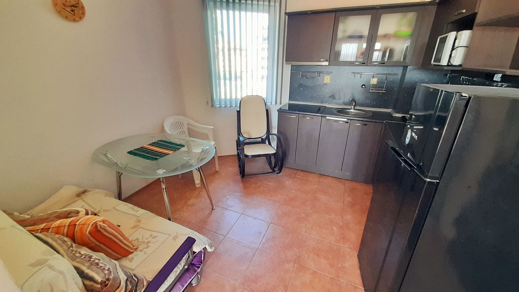 Bezugsfertige 2-Zimmer-Wohnung mit niedrigen Instandhaltungskosten in Sonnenstrand