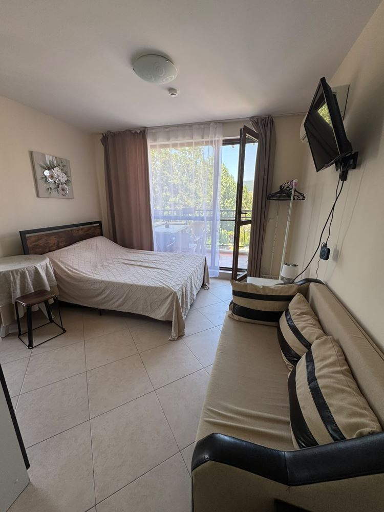 Studio in einer luxuriösen Wohnanlage in Sonnenstrand – hervorragende Lage, Komfort und bezugsfertige Immobilie