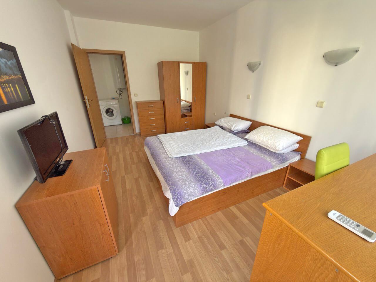 Zweizimmerwohnung mit hochwertiger Möblierung und Swimmingpool in einer modernen Anlage in Sonnenstrand