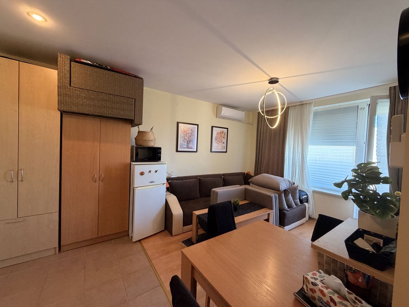 Gemütliche 2-Zimmer-Wohnung in Sonnenstrand – schöner Blick auf den Pool und eine ausgezeichnete Anlage für Erholung und Investition