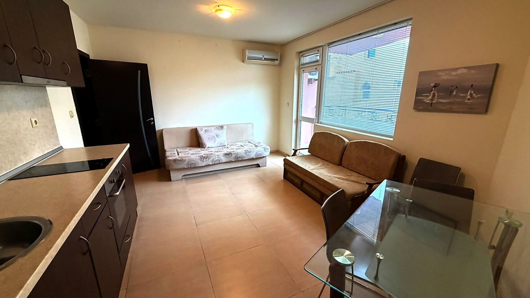 Großzügige Zweizimmerwohnung mit zwei Terrassen in Sveti Vlas – vollständig möbliert und sofort bezugsfertig