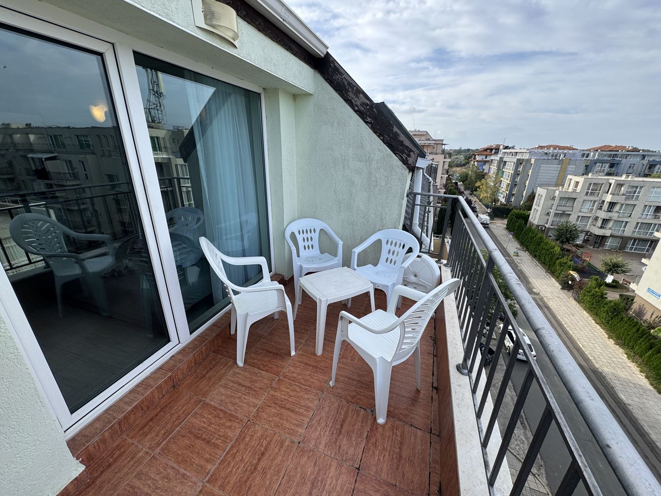 Wohnung mit einem Schlafzimmer und Panoramablick im Herzen von Sonnenstrand