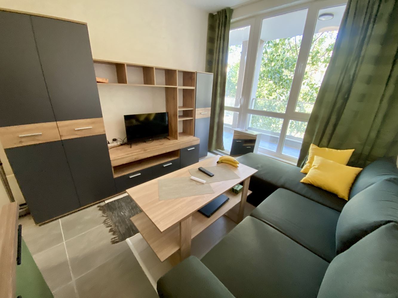 Möbliertes Studio ohne Instandhaltungsgebühr in Sonnenstrand – ruhige Lage und Strand in fußläufiger Entfernung
