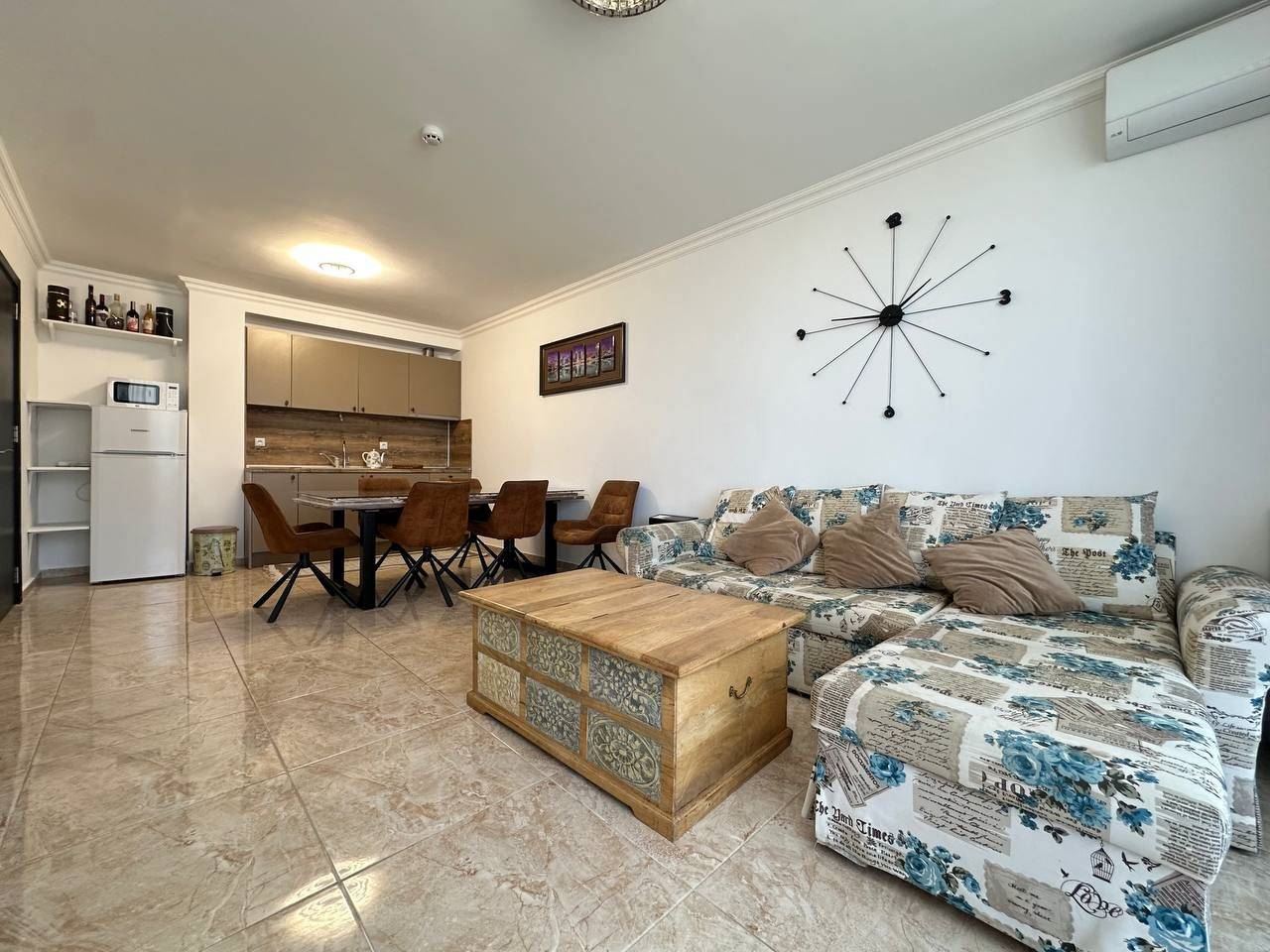 Wohnung mit zwei Schlafzimmern und Meerblick, 200 m vom Strand entfernt, in Sveti Vlas