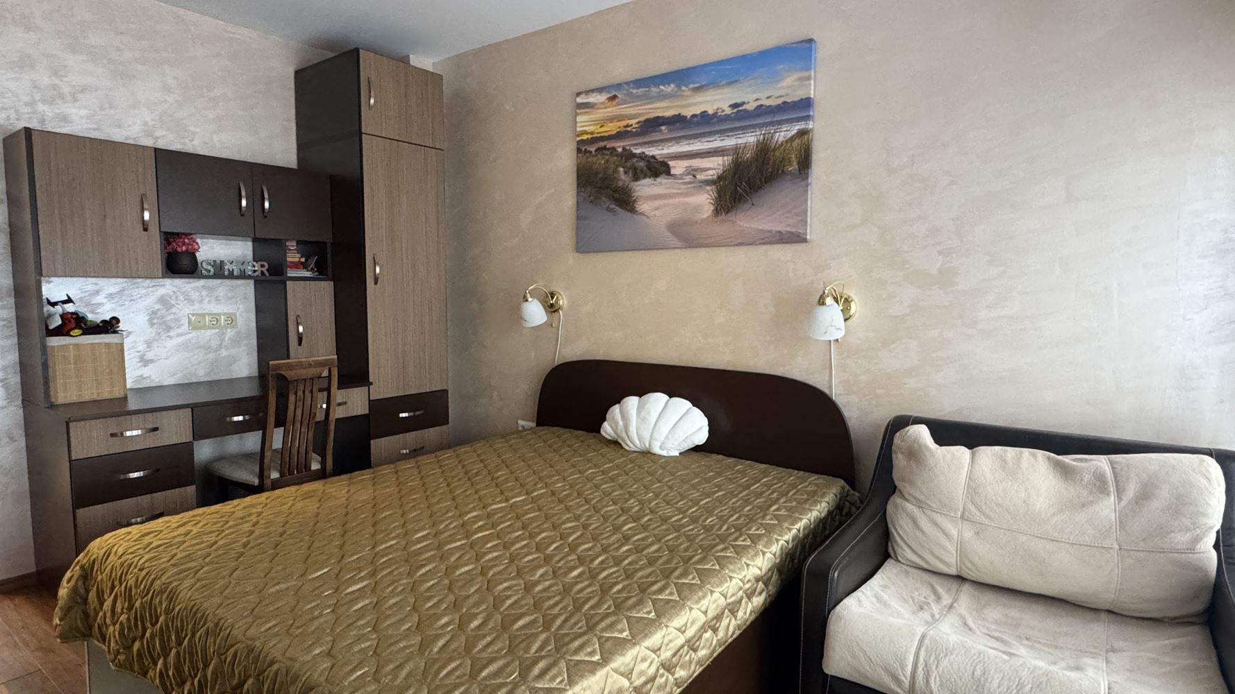 2-Zimmer-Wohnung in der Altstadt von Pomorie – ohne Wartungsgebühr, ausgezeichnete Immobilie in einer malerischen Lage
