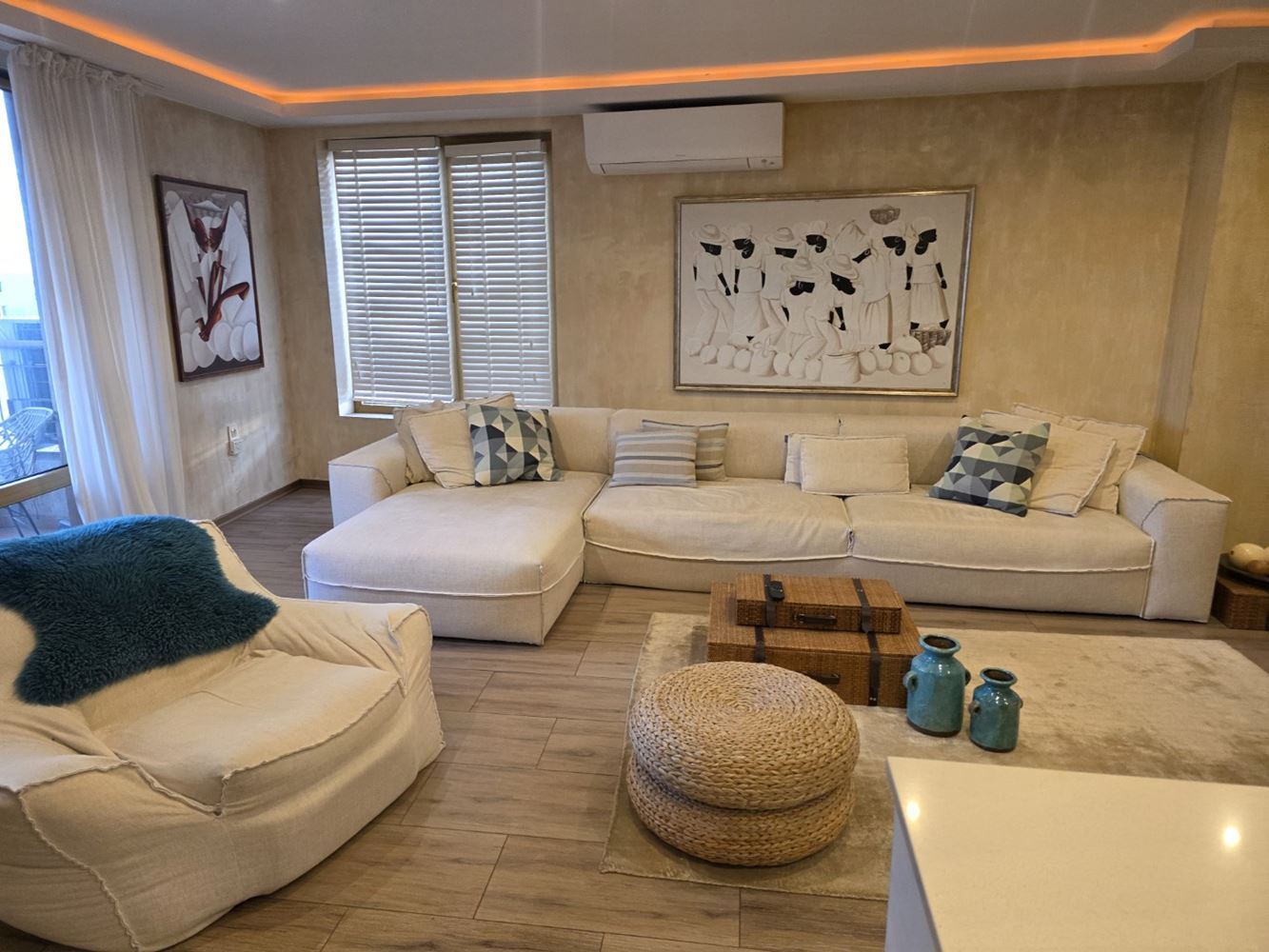 Nessebar: luxuriöse Wohnung mit zwei Schlafzimmern und Panoramablick auf das Meer – 183 m² Großzügigkeit, Komfort und Stil
