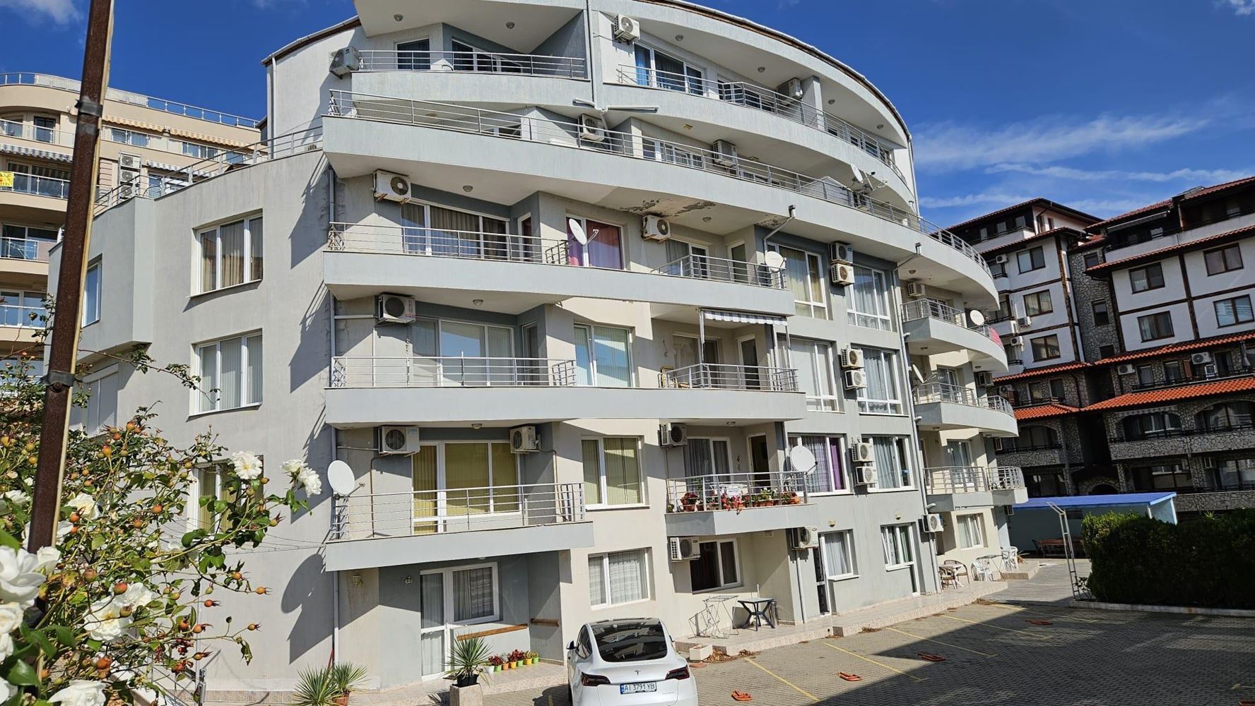 2-Zimmer-Wohnung mit Panoramablick auf das Meer in Sveti Vlas