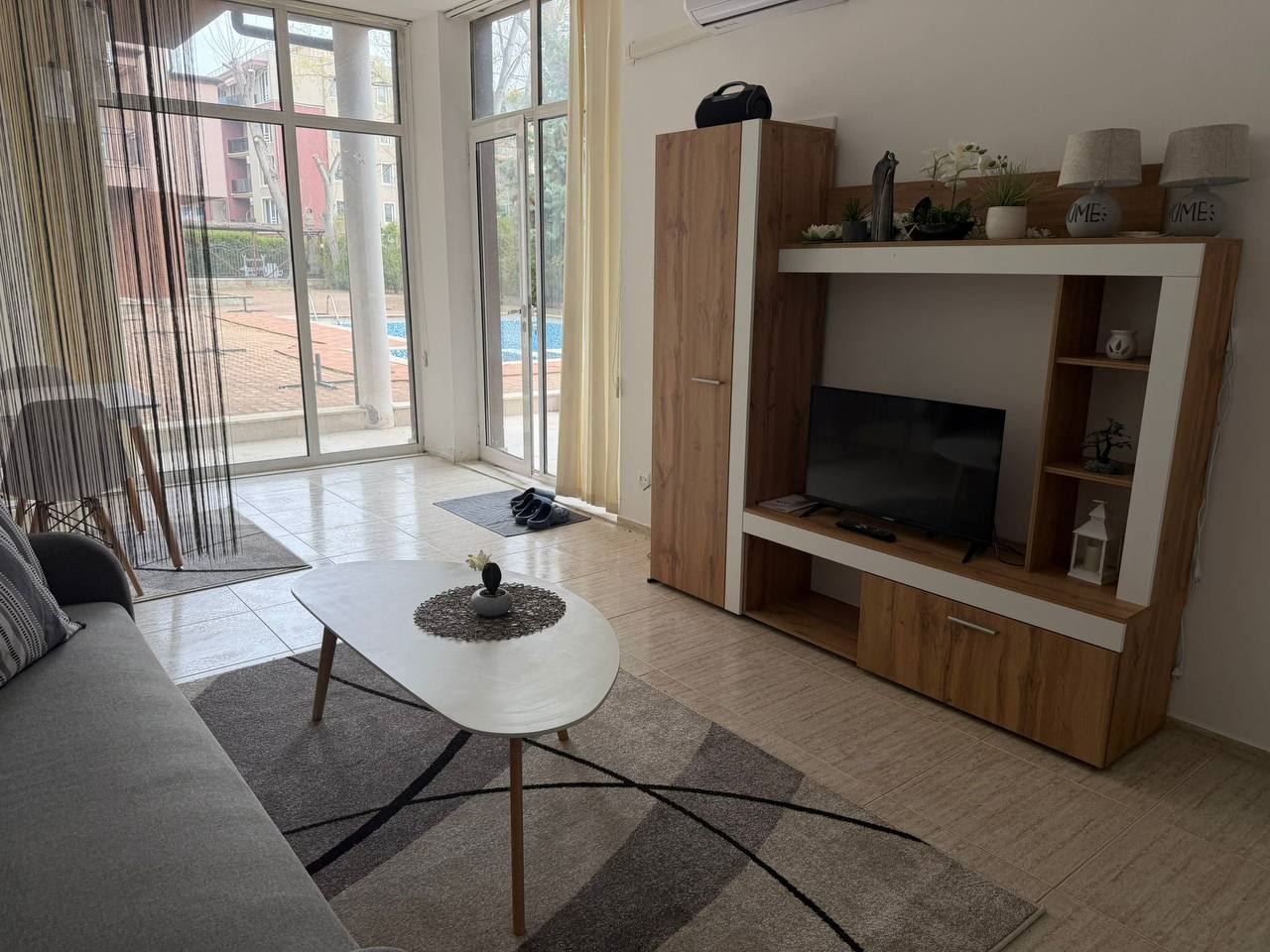 Einzimmerwohnung in Sunny Beach mit exzellenten Annehmlichkeiten und in Strandnähe