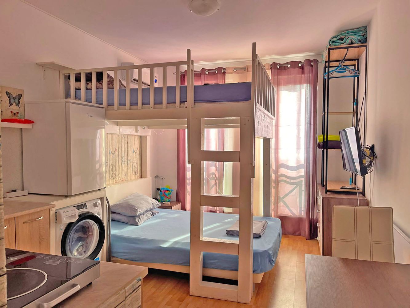 Studio in einer gepflegten Anlage nahe Sonnenstrand mit Swimmingpool, Parkplatz und Sportmöglichkeiten