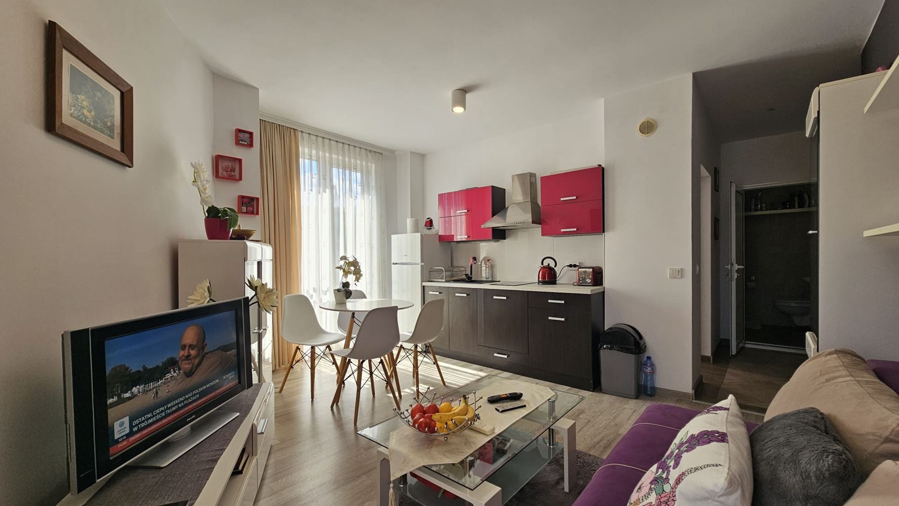 Ausgezeichnete 2-Zimmer-Wohnung mit niedriger Wartungsgebühr in Sonnenstrand – bezugsfertig