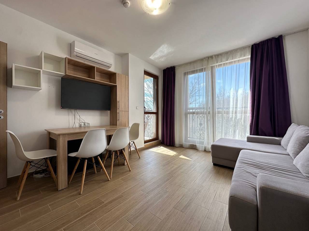 Drei-Zimmer-Wohnung in einem Elite-Komplex in Sunny Beach – moderner Luxus, Komfort und Meeresatmosphäre