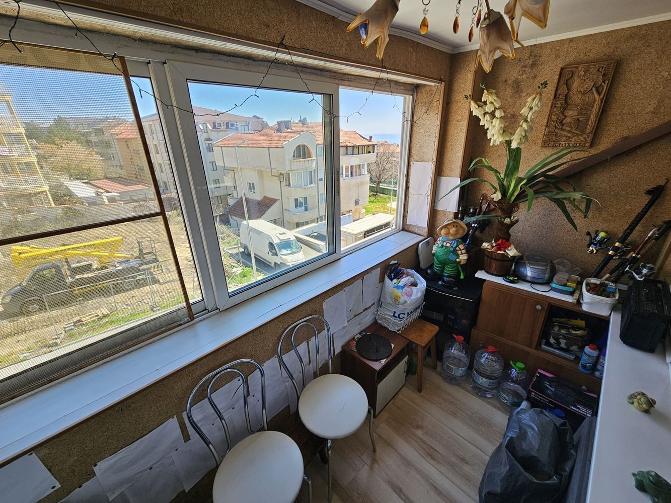 Studio mit Meerblick in Sveti Vlas – mit Parkplatz und ohne Wartungsgebühr