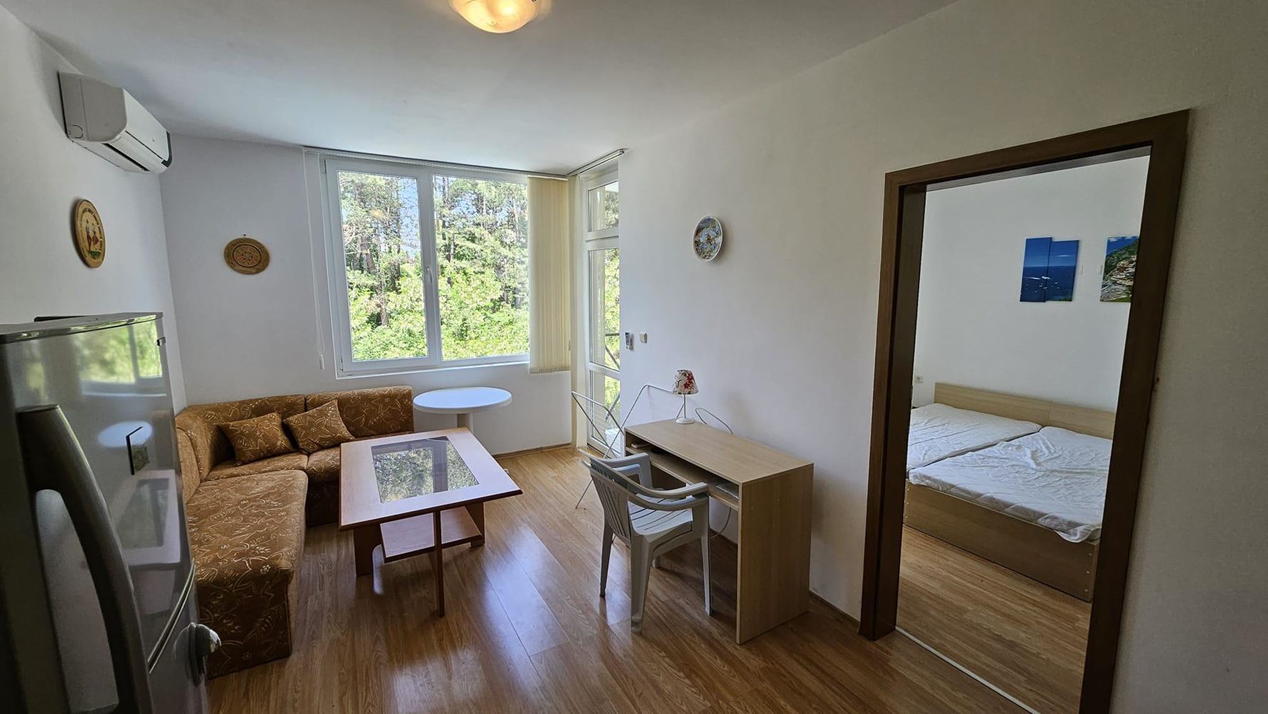 Gemütliches Appartment mit einem Schlafzimmer in einer modernen Wohnanlage, 500 Meter vom Strand in Sonnenstrand entfernt