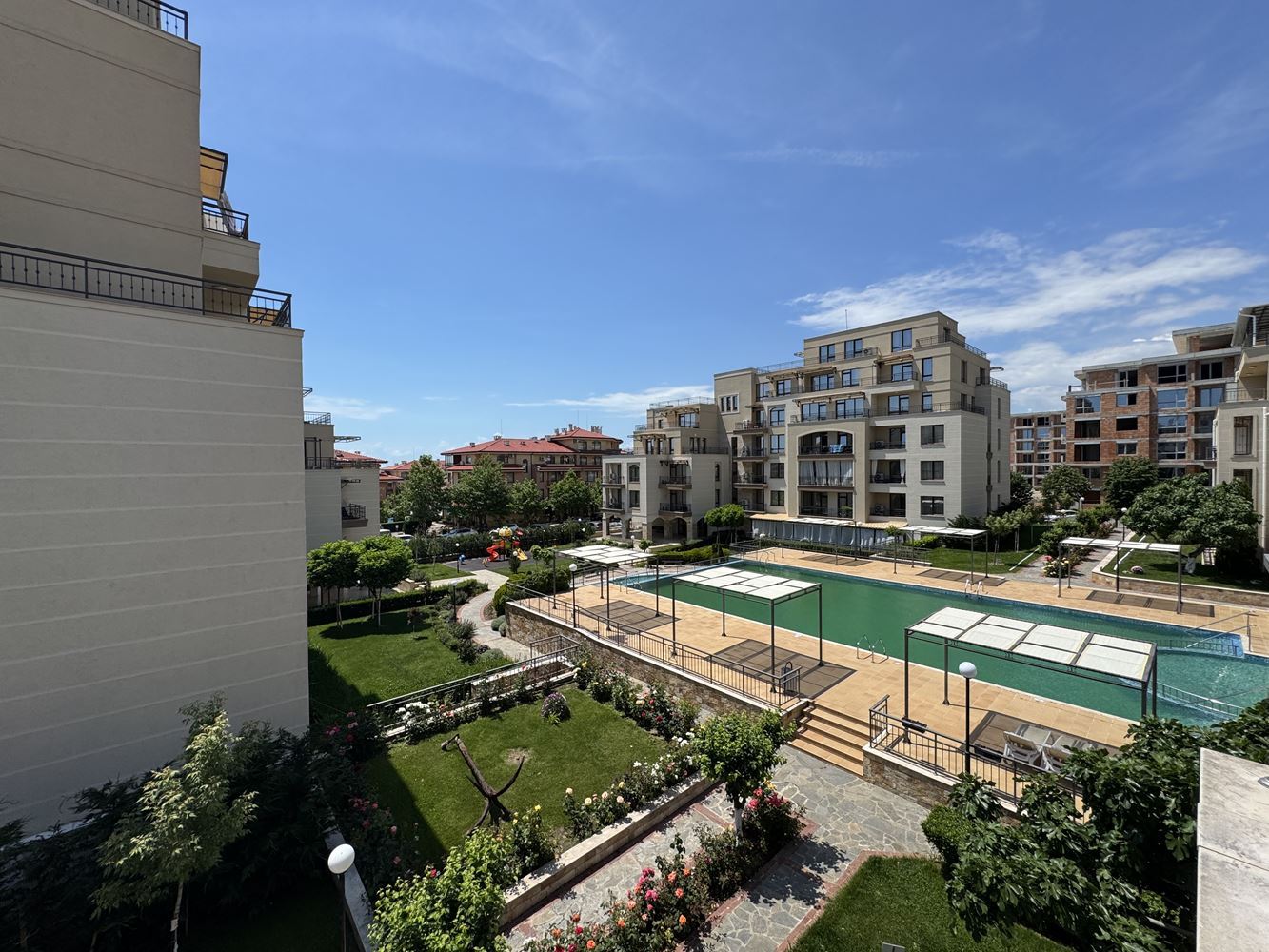 Studio in einer Wohnanlage in Sveti Vlas – ausgezeichnete Investition und Komfort am Meer