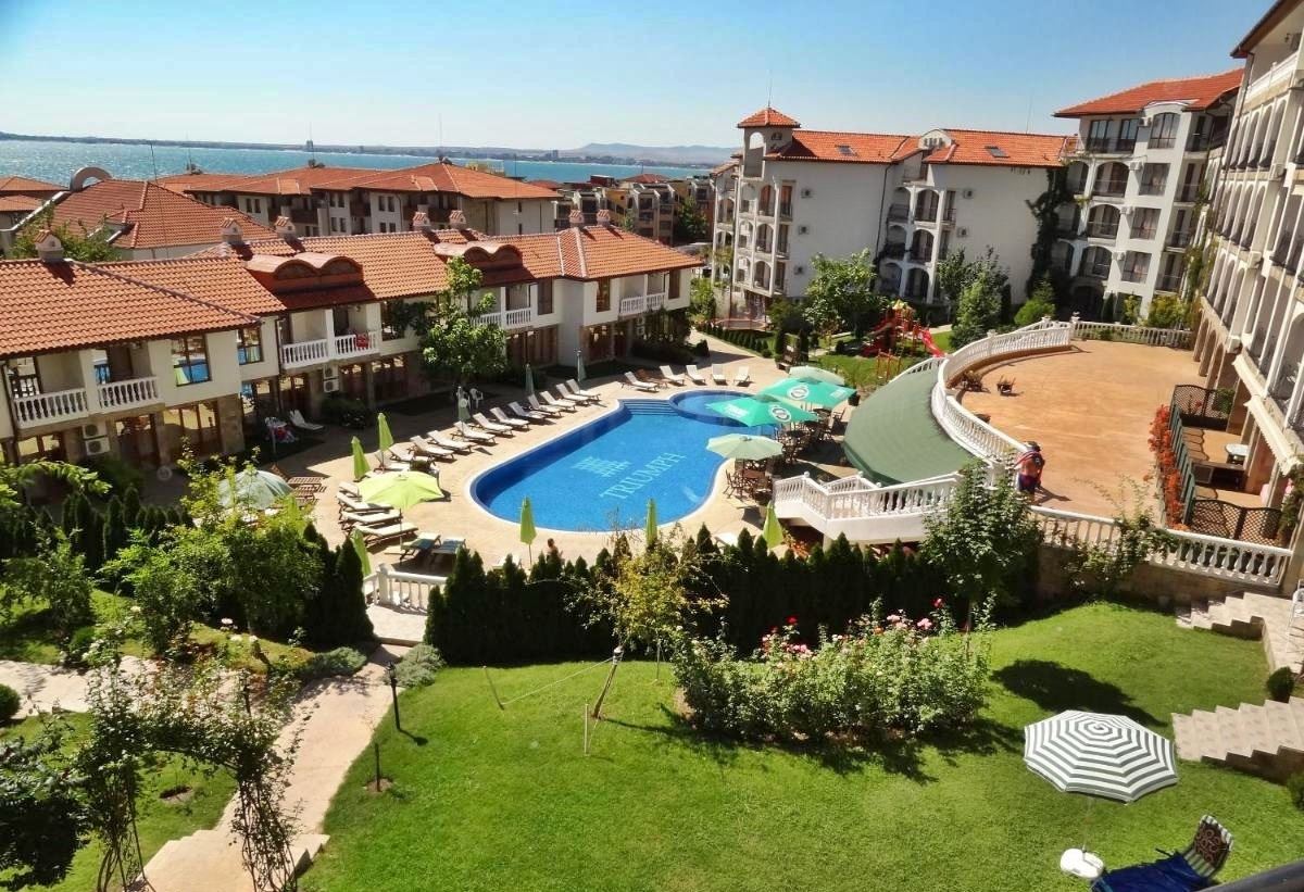 Zweizimmerwohnung mit Panoramameerblick in Sveti Vlas – Stil, Komfort und ausgezeichnete Investition