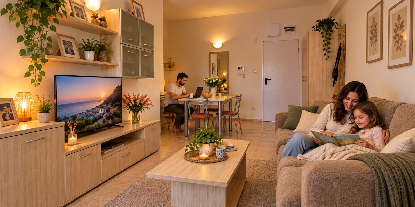 3-Zimmer-Wohnung in Sveti Vlas – Komfort, Ruhe und ausgezeichnete Lage