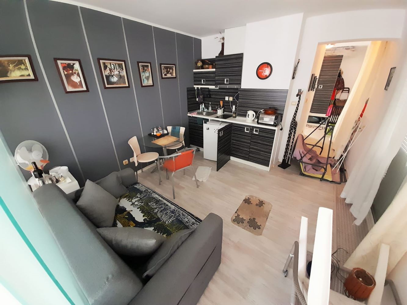 Großzügiges Studio-Apartment mit getrennten Wohnbereichen in einer prestigeträchtigen Anlage nahe Cacao Beach in Sunny Beach