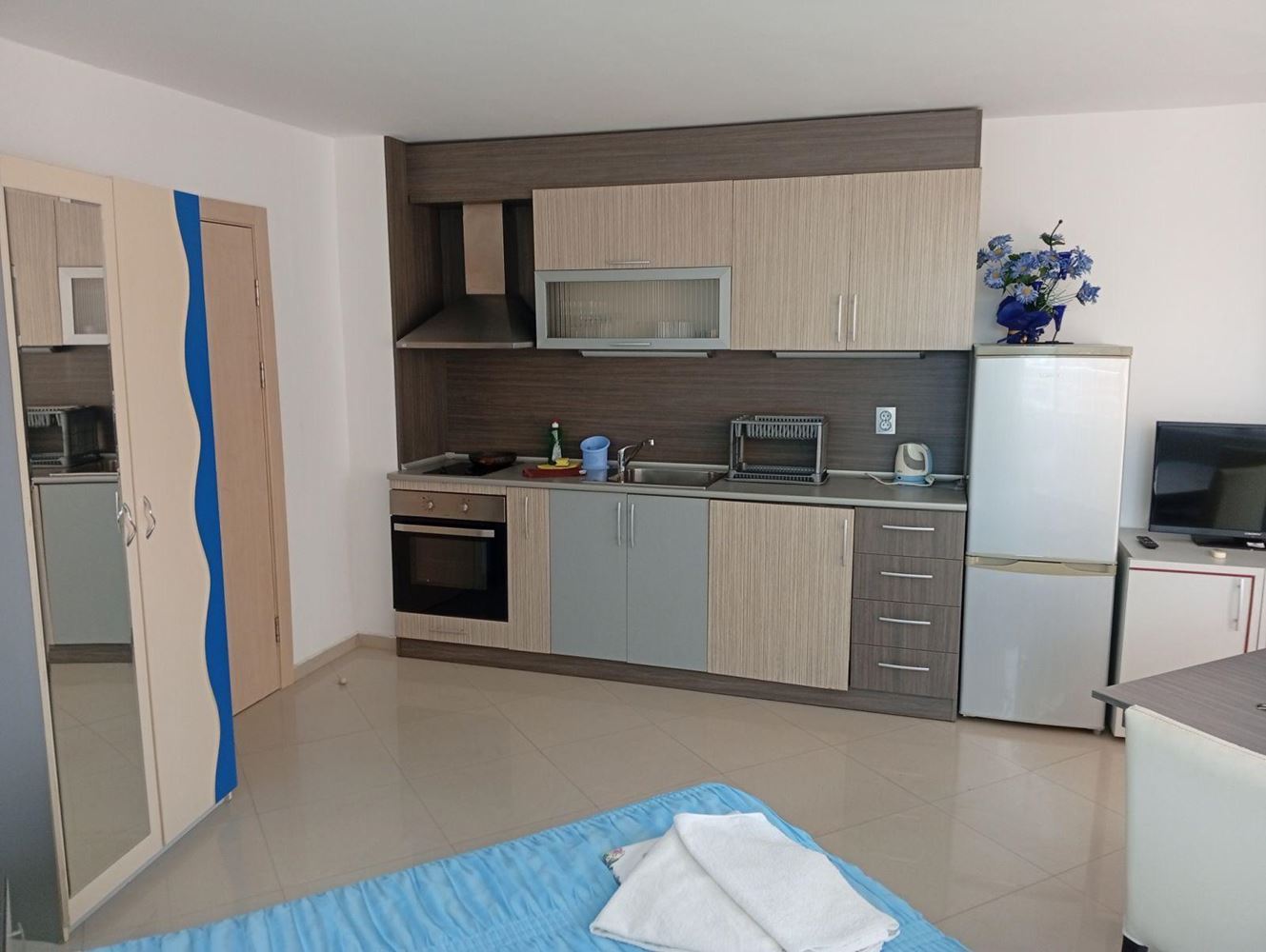 Voll möblierte, funktionale 2-Zimmer-Wohnung – Komfort, Bequemlichkeit und ausgezeichnete Lage in Pomorie