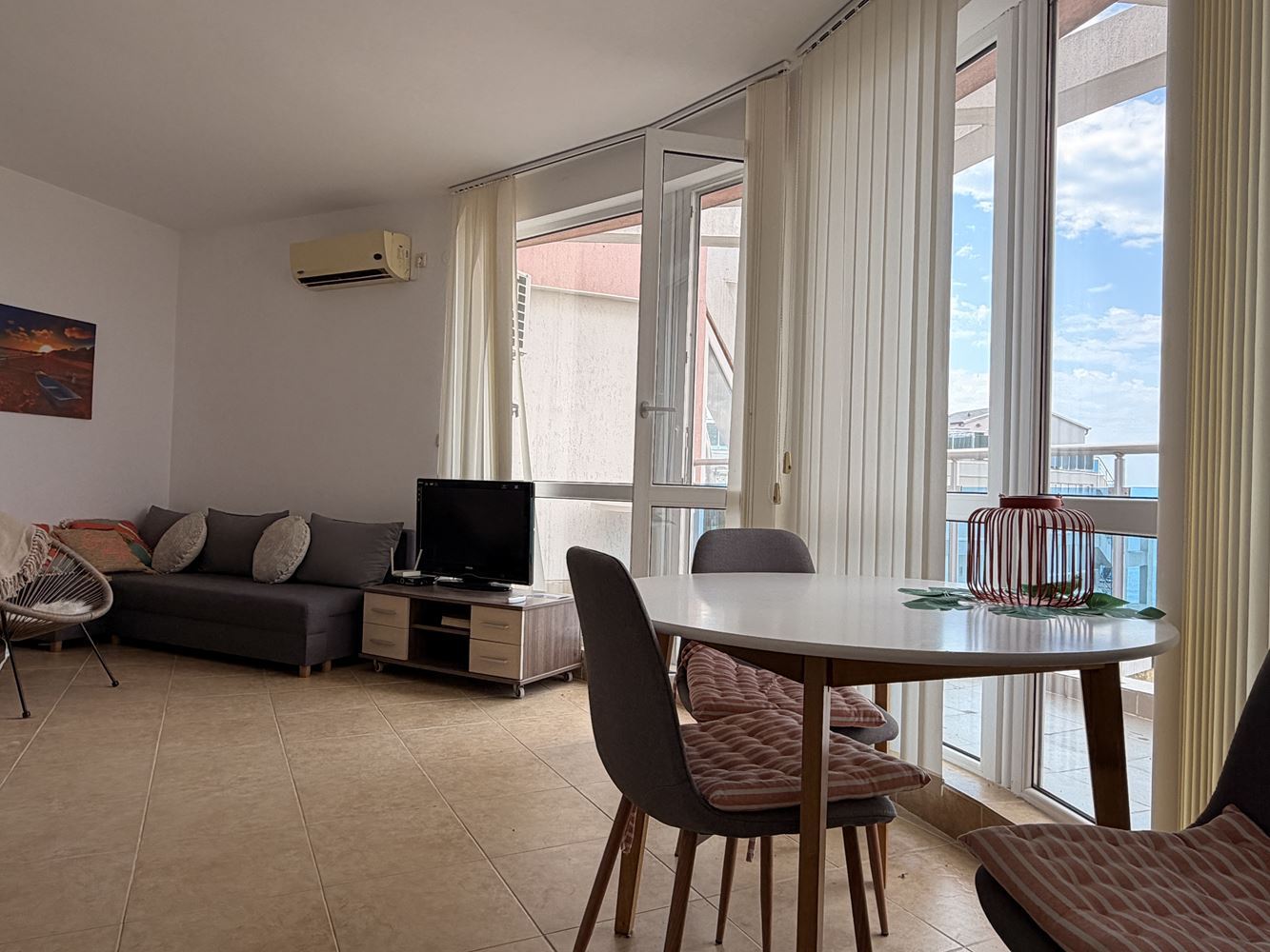 Erste Meereslinie mit herrlichem Meerblick – großzügige 2-Zimmer-Wohnung mit zwei Terrassen
