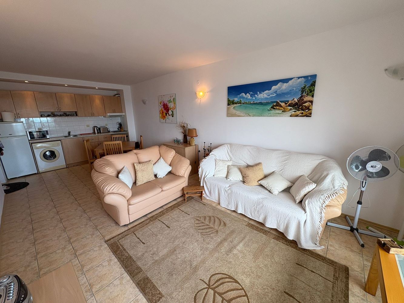 2-Zimmer-Wohnung mit direktem Meerblick in Sveti Vlas – Komfort, Ruhe und Resort-Lebensstil