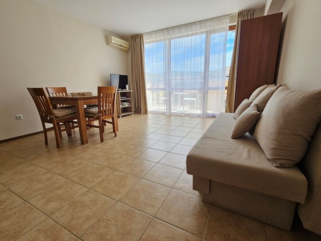 2-Zimmer-Wohnung mit Panoramablick und ausgezeichneter Lage in Sunny Beach