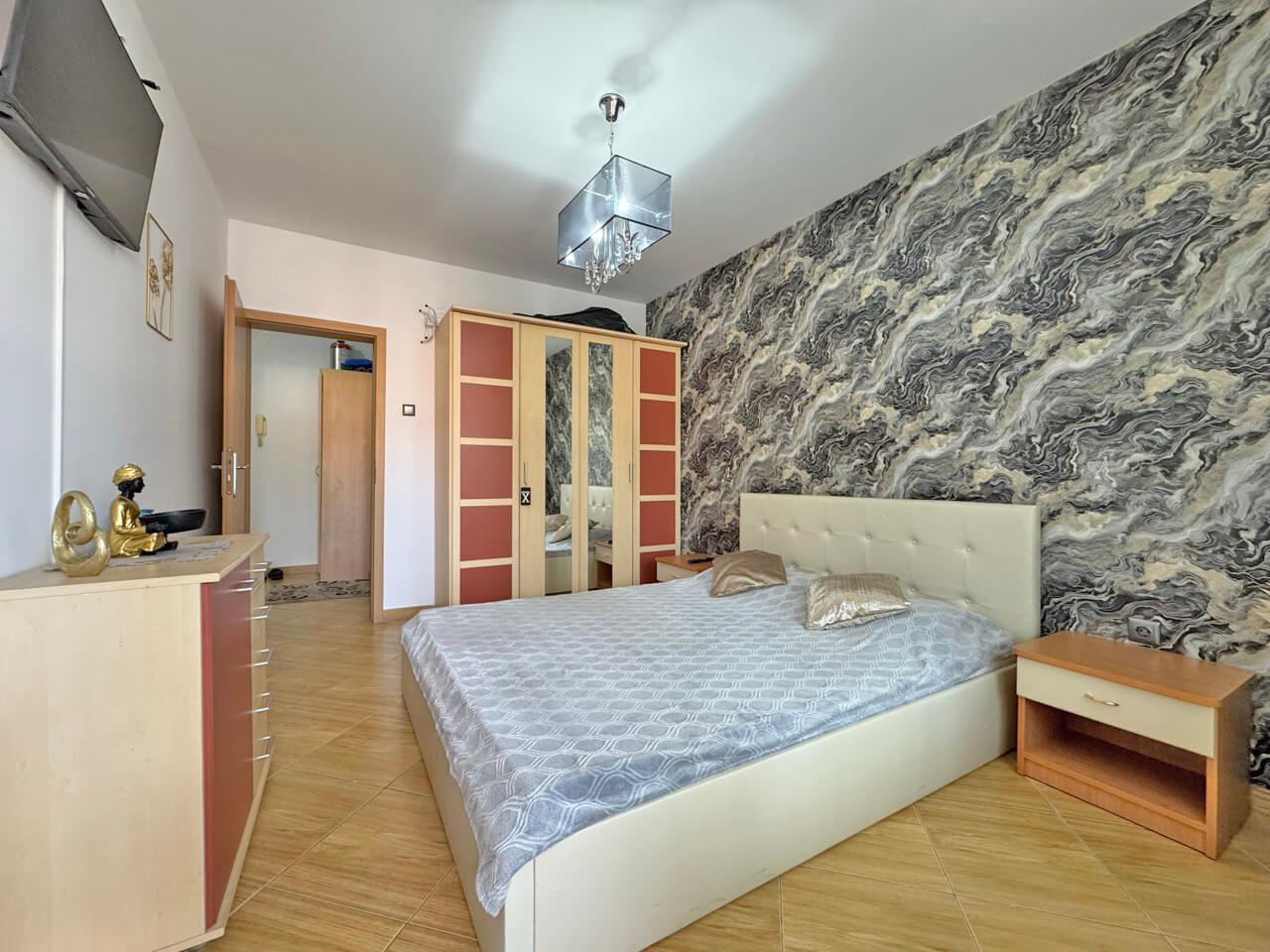 Stilvolle 2-Zimmer-Wohnung mit Blick auf den Pool im Sonnenstrand Resort