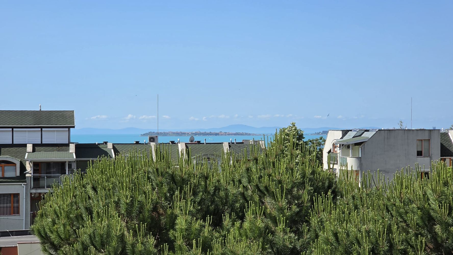 2-Zimmer-Wohnung mit Meerblick in Sveti Vlas – nur 200 Meter vom Strand entfernt