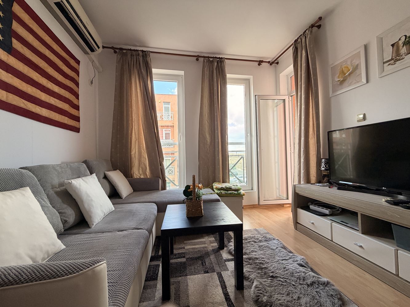 Kleine Wohnung, große Chance – bezugsfertige Wohnung mit einem Schlafzimmer in der Nähe von Sonnenstrand