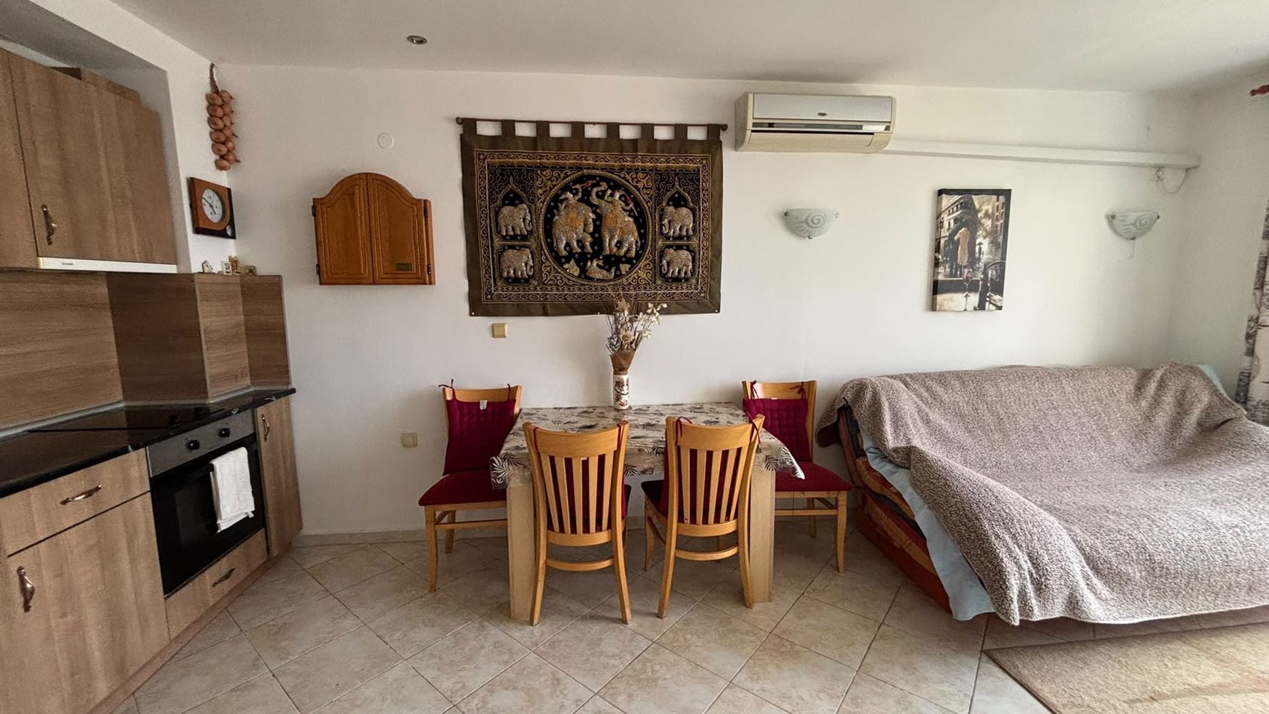 Wohnung mit einem Schlafzimmer und Meerblick in Sveti Vlas – ohne Instandhaltungsgebühr, mit Parkplatz, bezugsfertig