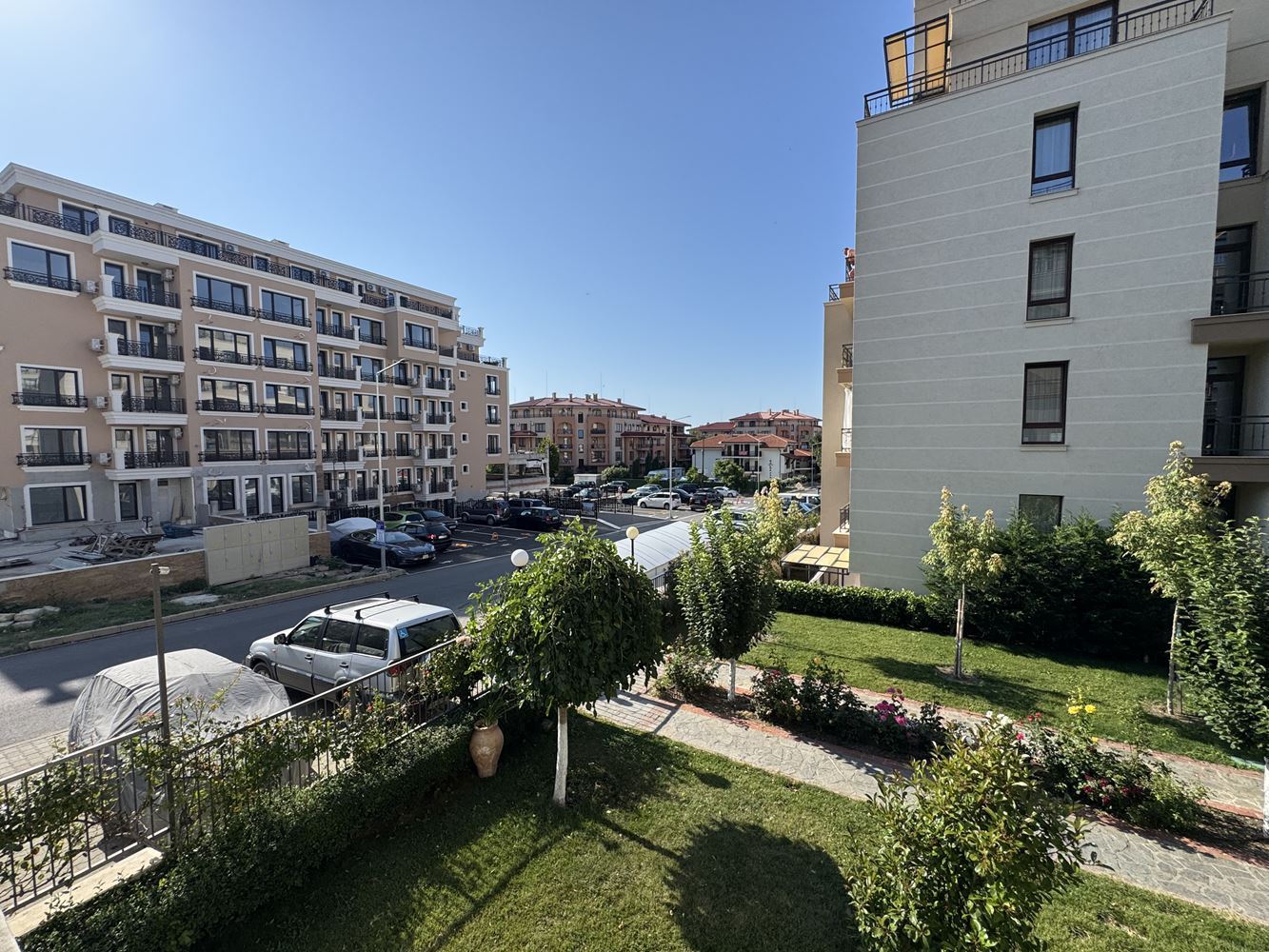 Wohnung mit einem Schlafzimmer in einer modernen Wohnanlage in Sveti Vlas – gemütliche bezugsfertige Immobilie
