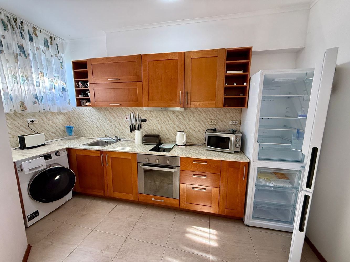 Gemütliche Zweizimmerwohnung mit Garten und hervorragenden Annehmlichkeiten in der Region Sunny Beach