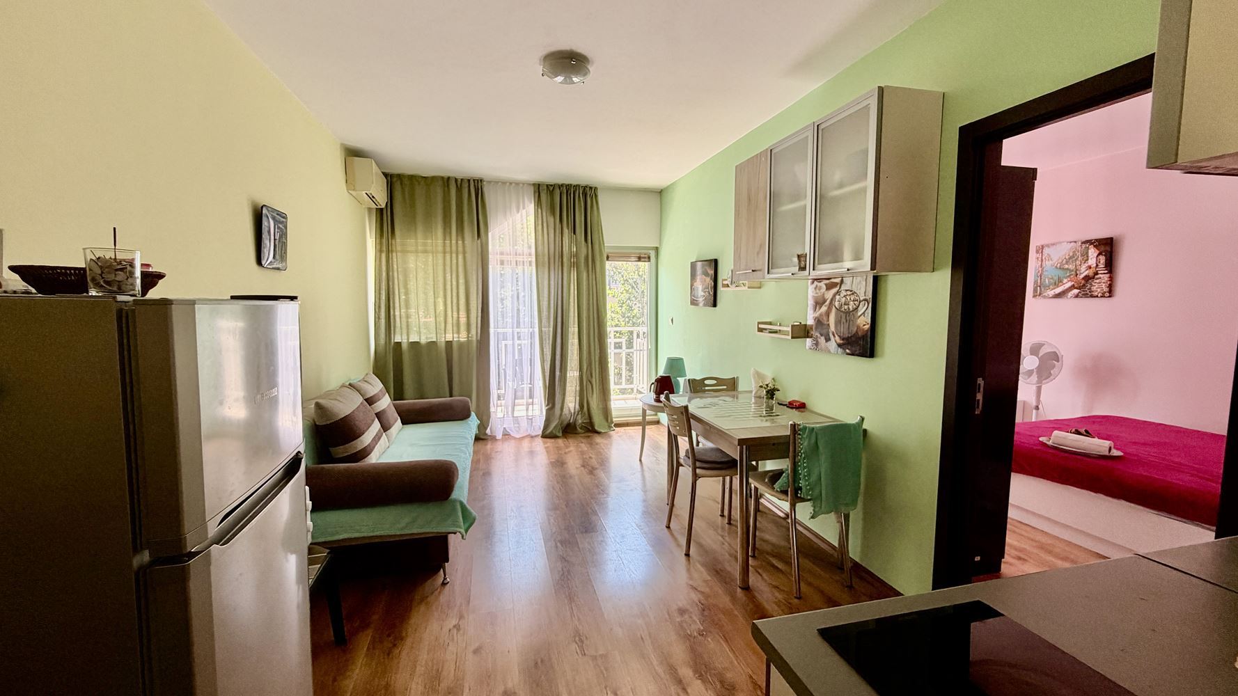 Wohnung mit einem Schlafzimmer in Sunny Beach – Ruhe, Grün und Komfort im Herzen des Resorts