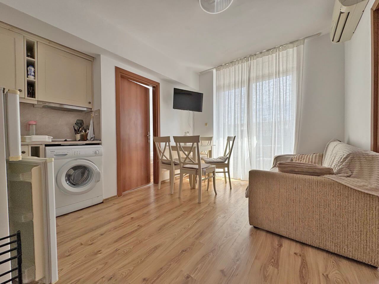 Gemütliche 3-Zimmer-Wohnung mit zwei Schlafzimmern in fußläufiger Entfernung zum Strand