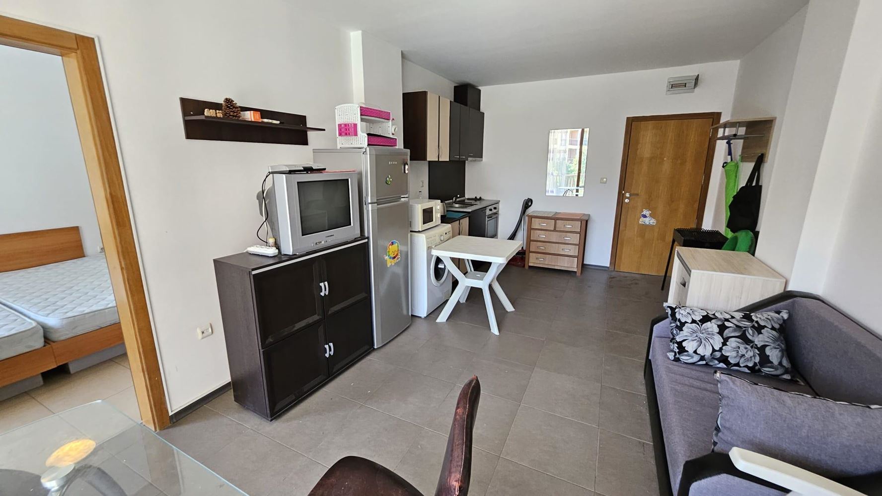 Wohnung in einer Wohnanlage in Sonnenstrand mit Swimmingpools, Restaurant und niedriger Instandhaltungsgebühr