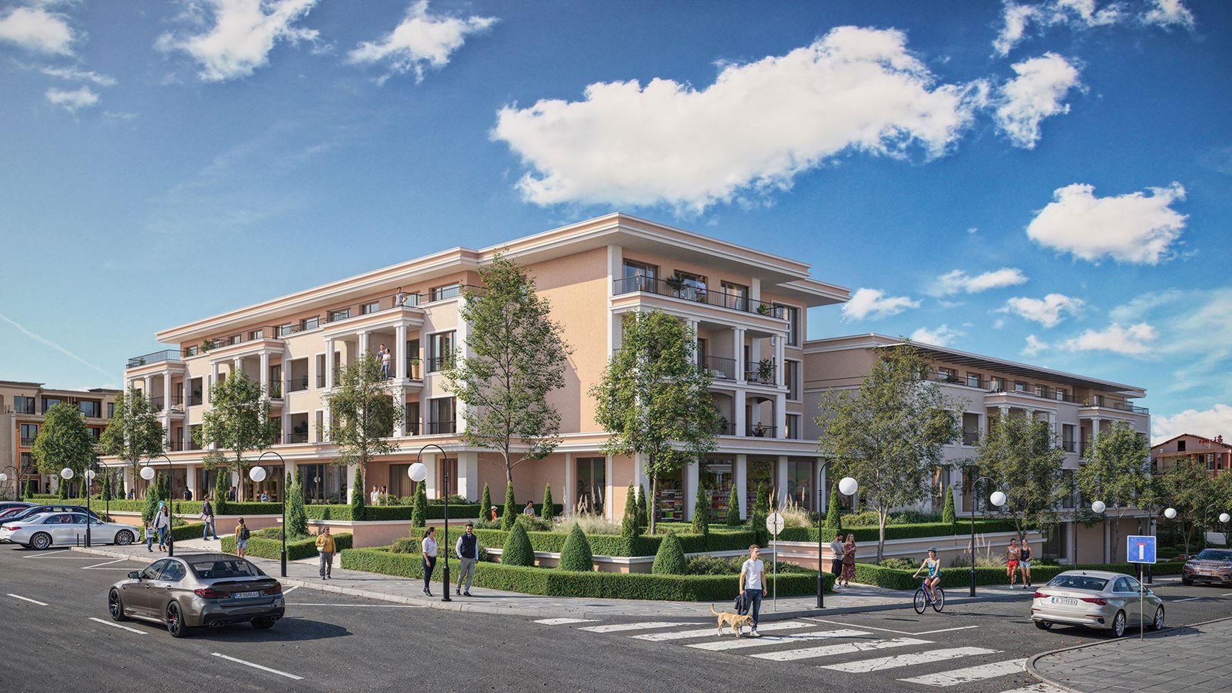 Studio in einer Premium-Anlage in erster Meereslinie in Sveti Vlas