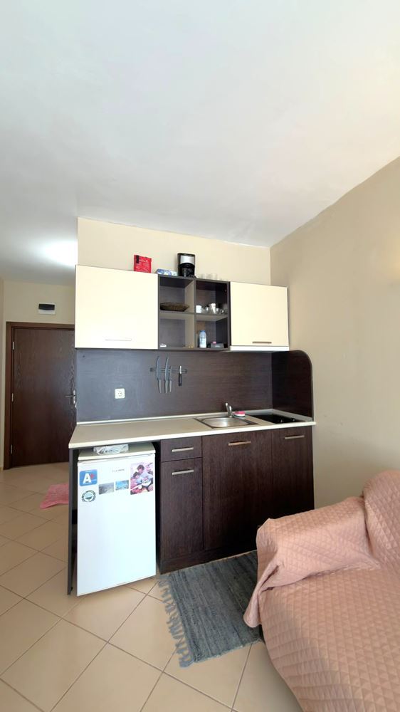 Möblierte Studio-Wohnung mit Poolblick in Sonnenstrand