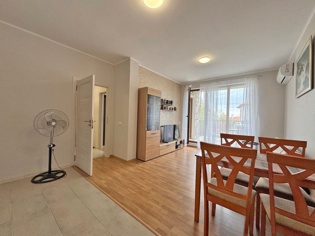 Möblierte Wohnung mit einem Schlafzimmer in einer neuen Wohnanlage in Aheloy – Ruhe, Grün und Komfort am Meer