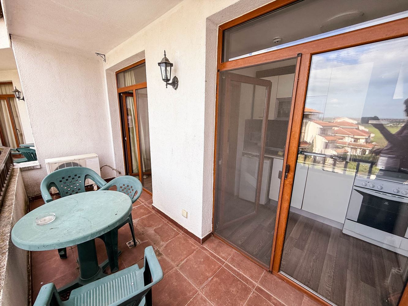 Großzügige 3-Zimmer-Wohnung mit teilweisem Meerblick in Aheloy