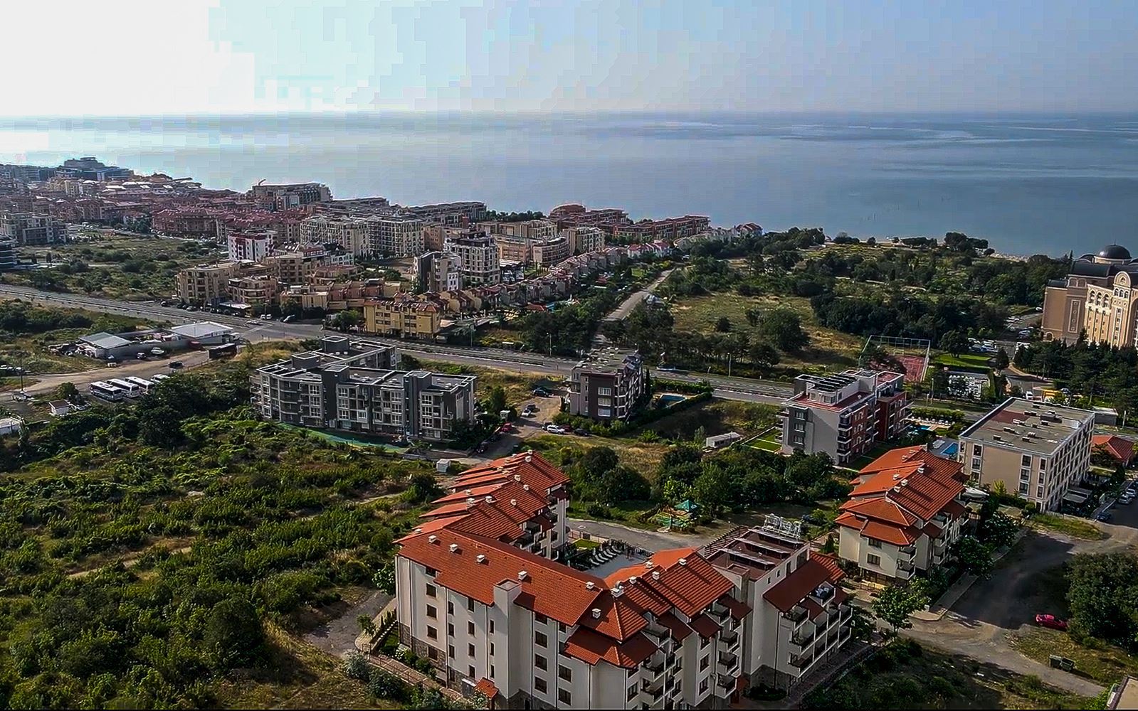 Geräumige 3-Zimmer-Wohnung mit Meerblick und niedrigen Betriebskosten in Sweti Wlas