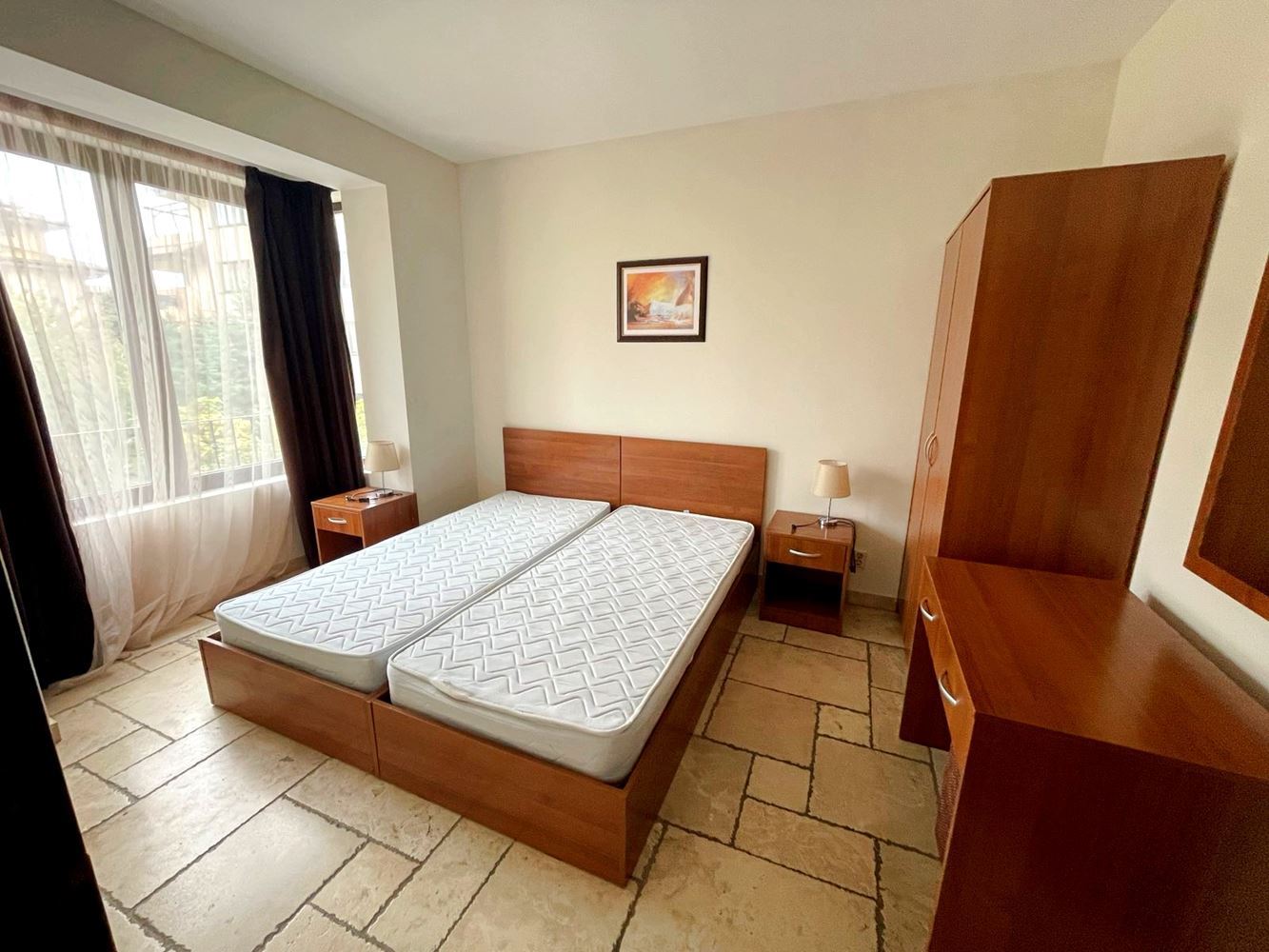 Geräumige möblierte 3-Zimmer-Wohnung mit Meerblick nahe Balchik – Komfort inmitten der Natur und der Golf Riviera