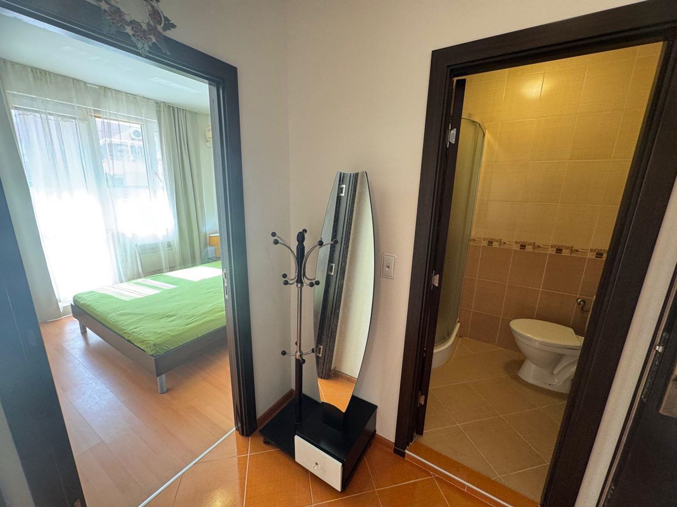 Erdgeschoss-Wohnung mit einem Schlafzimmer in der Altstadt von Pomorie – nahe am Meer