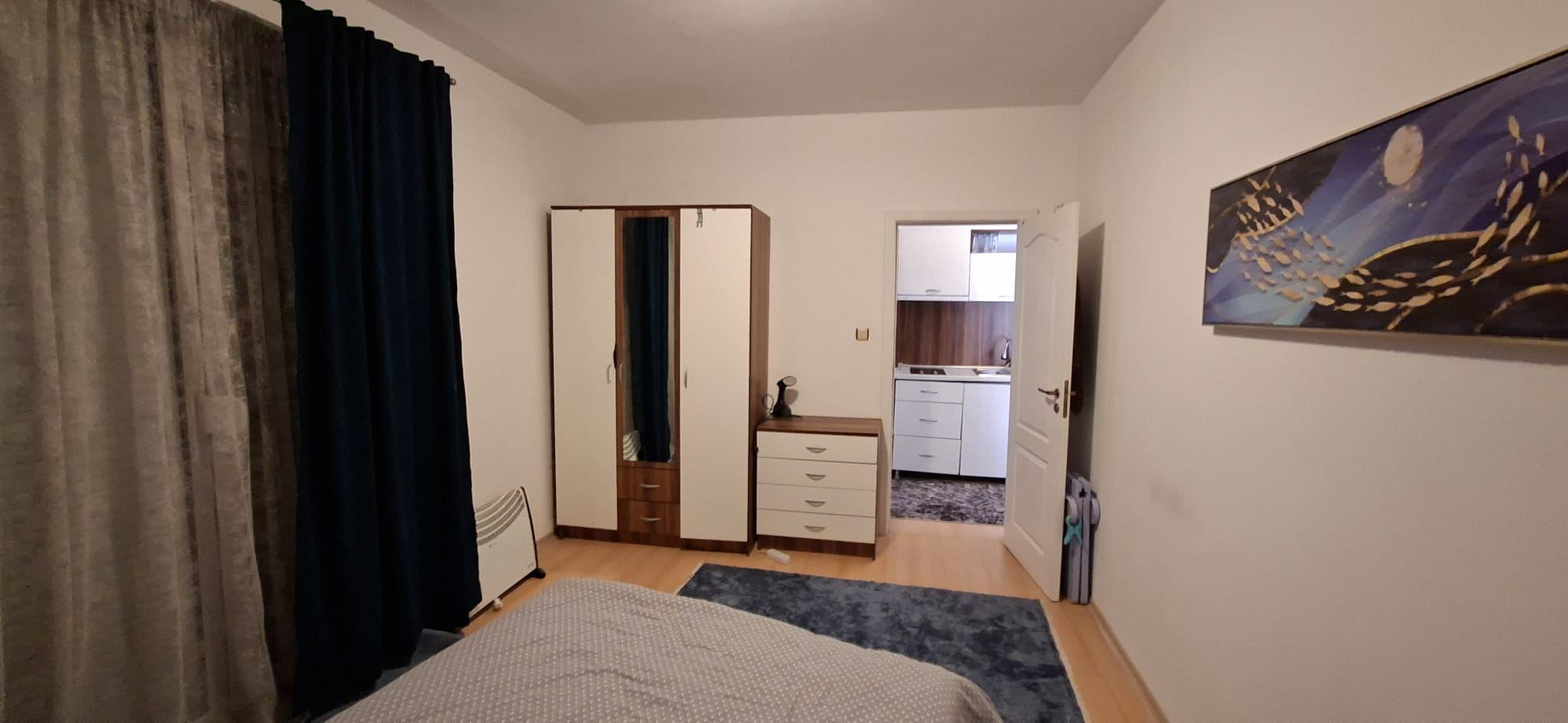 Geräumige und helle Ein-Zimmer-Wohnung in einer gepflegten Anlage nahe Sonnenstrand